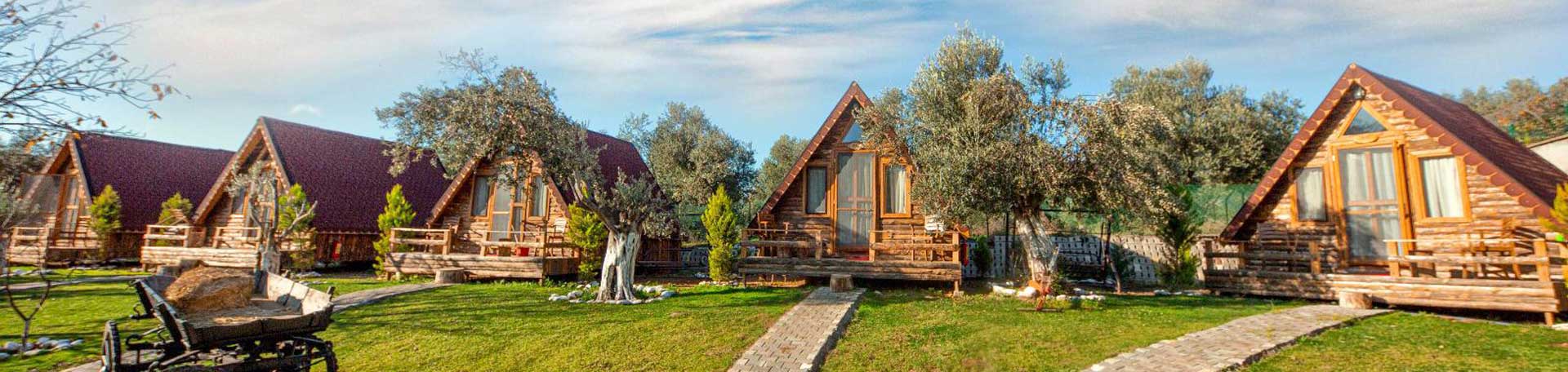 Kazdağları Ahşap Bungalov Evlerde Konaklama